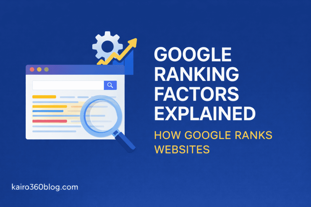 Up Google Ranking Google Ranking Factors Explained: How to Rank Higher in 2025